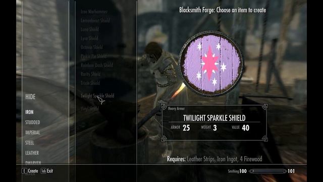 Skyrim Mods: Friendship Is Magic Shields
