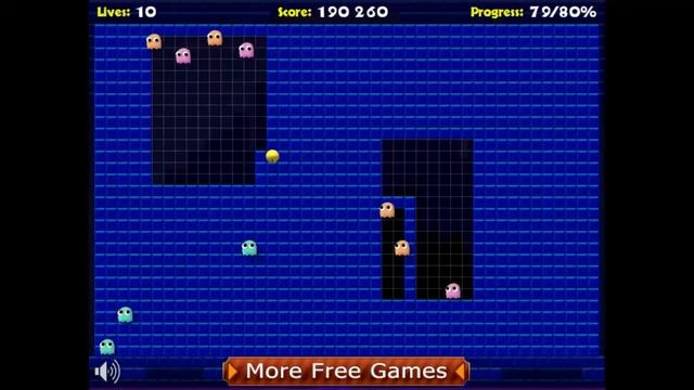 Pac Xon Deluxe | Full Game Walkthrough | FREEGAMES66 смотреть онлайн