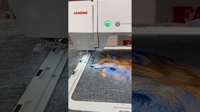 Работа вышивальной машины Janome Memory Craft 550E смотреть онлайн