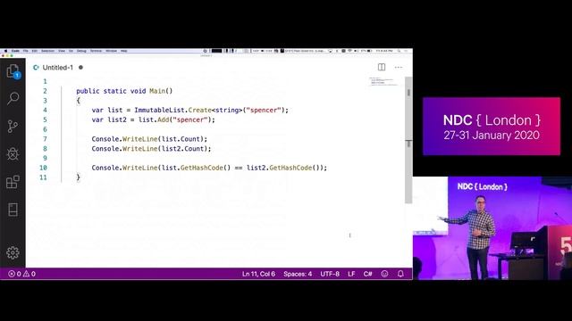 Using Immutable Data Structures in C# and .NET - Spencer Schneidenbach смотреть онлайн