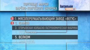 Варено-копченый окорок. Контрольная закупка. Выпуск от 25.12.2015