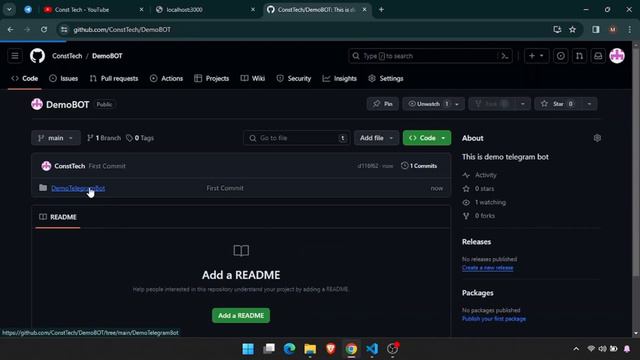 Host Telegram Bot 24/7 For Free | Tutorial | Const Tech | #freehosting #telegrambot #ConstTech