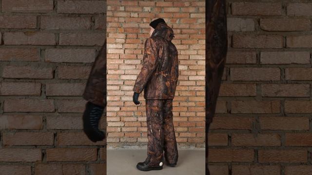 КОС638-К19 Костюм мужской "Вепрь" зимний кмф т.Алова мембрана "Коричневый дуб" подкладка флис 180г смотреть онлайн