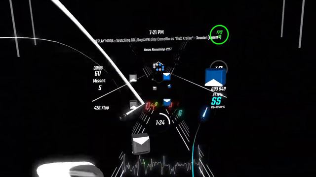 [Beat Saber] Camellia - Xronier | Expert+ | S Rank (89.86%) | 410.57pp