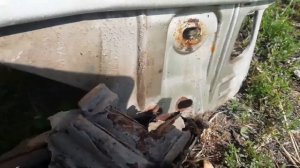 Замена порогов и арки на волге