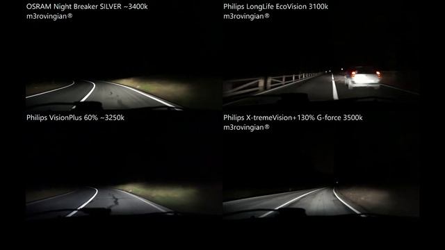 OSRAM Night Breaker SILVER, Philips EcoVision, VisionPlus 60%, X-tremeVision G-force смотреть онлайн