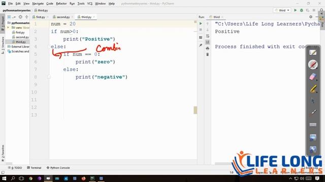 10. formation and use of elif in Python tutorial for beginners in hiondi By Nikhil Pareek.. смотреть онлайн