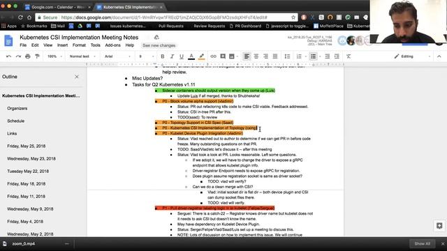Kubernetes SIG Storage - CSI Implementation Workgroup 20180525 смотреть онлайн