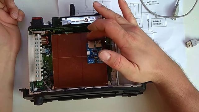 Магнитола BMW Group CD53 E46, меняем CD на USB. смотреть онлайн