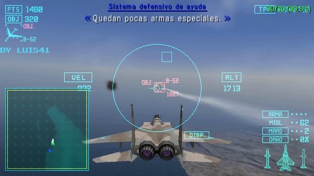 Ace Combat X: Emboscada en el Cielo | PPSSPP 1.14.4 | Español смотреть онлайн
