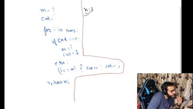 Majority Element Algorithm | Boyer-Moore Majority Vote Algorithm | Leetcode | Python3 смотреть онлайн
