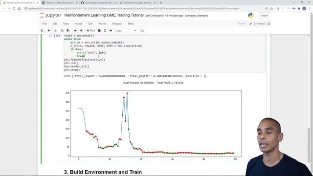 Reinforcement Learning for Trading Tutorial | $GME RL Python Trading смотреть онлайн