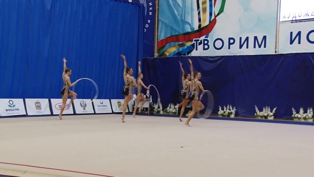 Сборная команда ГУ г.Москва - 5 обручей смотреть онлайн