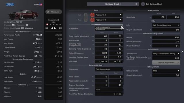 Gran Turismo 7 Mustang Boss 429 Suspension Tune and The idea behind it. смотреть онлайн