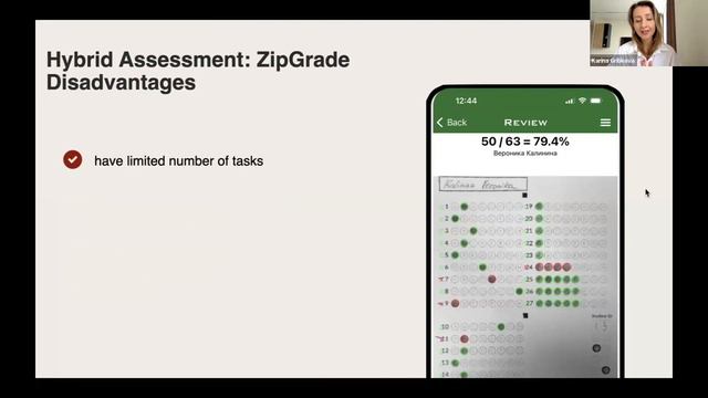 Karina Gribkova - Assessment