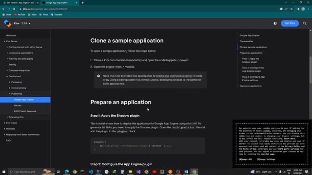 ktor application deployment on Google Cloud App engine смотреть онлайн