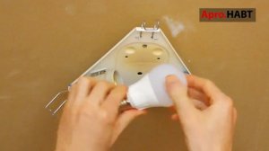 Как снять плафон с круглой люстры тарелки How to remove glass cover from round  ceiling light