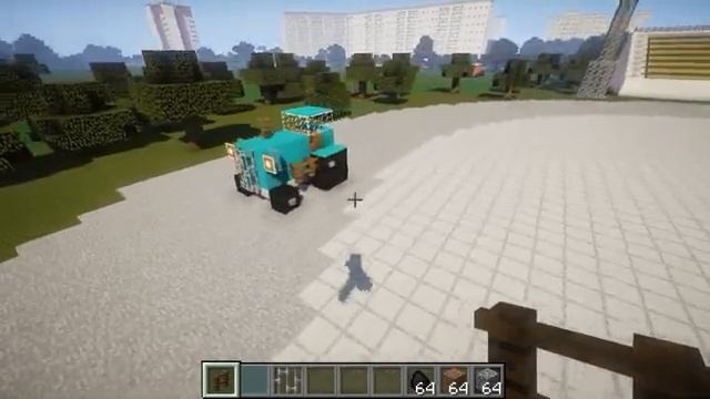 Minecraft Tutorial Как построить МТЗ 80 |Авто СССР| смотреть онлайн