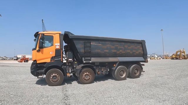 2017 Renault Kerax K440 8x4 Dump Truck - Dubai, UAE Timed Auction | 22 & 23 March 2022 смотреть онлайн