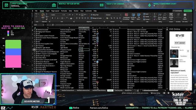First Look: Eve Online Excel Add-in Beta