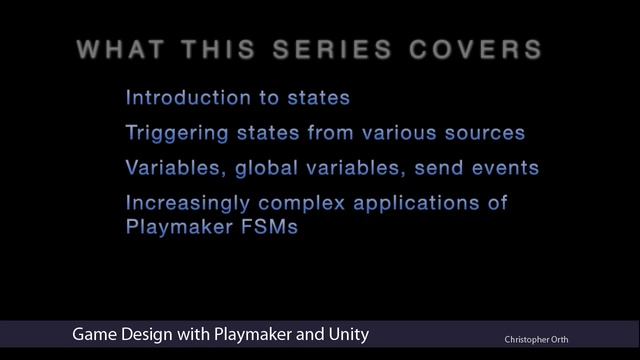 00 - Introduction to Game Design with Playmaker and Unity смотреть онлайн