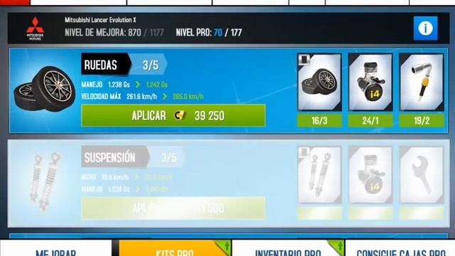 Tuning my Mitsubishi Lancer Evolucion X - PRO Asphalt 8 смотреть онлайн