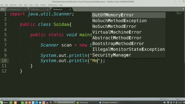 Java Scanner Entrada de Dados em Java смотреть онлайн
