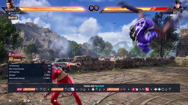 AZUCENA Combo Guide | TEKKEN 8 смотреть онлайн