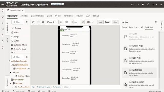 How to build your first mobile application with Oracle Visual Builder (VBCS) | First step | Part -1 смотреть онлайн