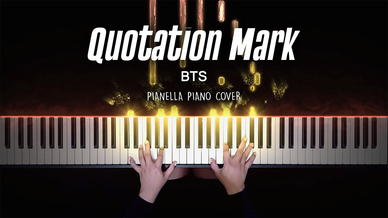 BTS - Quotation Mark - PIANO Cover by Pianella Piano смотреть онлайн