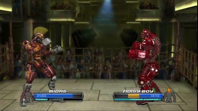 REAL STEEL THE VIDEO GAME [PS3/XBOX360]-NOISY BOY vs MIDAS (ORGINAL & CUSTOM COLOR) смотреть онлайн