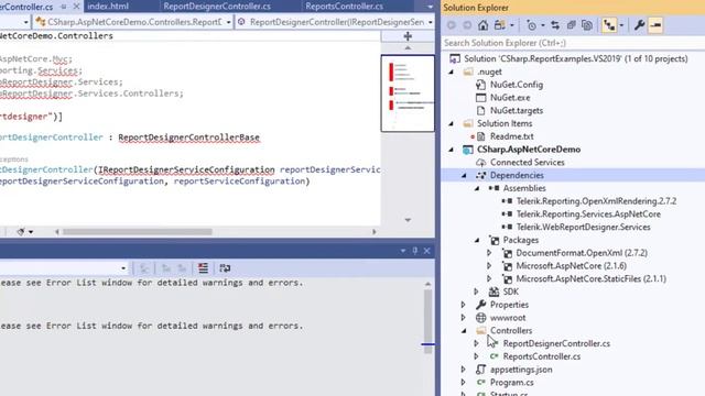 ✅ How To: Use Telerik Report Viewer in an ASP.NET Core 3+ application and Angular 7/8/9 || Progress смотреть онлайн