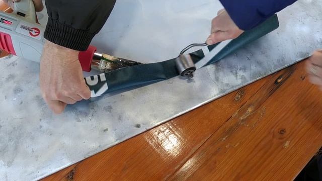 PVC banner. Применение б.у. ПВХ баннера. Сварка ткани, установка люверсов в домашних условиях. смотреть онлайн