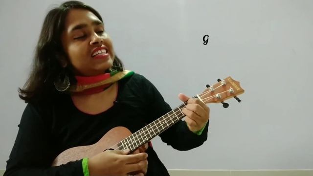 Aaj Jaane Ki Zid Na Karo-Ukelele Cover (with chords) смотреть онлайн