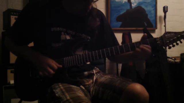 Schecter Hellraiser C-1 FR in dropped A tuning [lead hi gain] смотреть онлайн