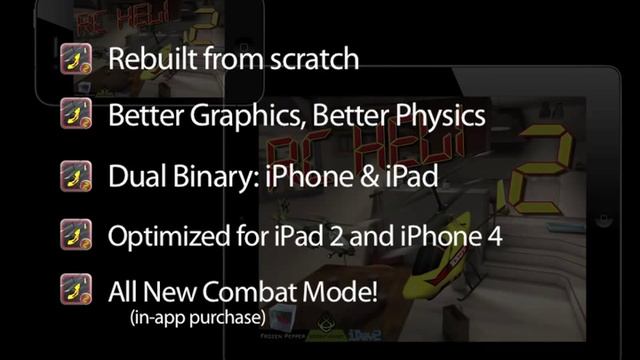 RC Heli 2 iPhone & iPad Application смотреть онлайн