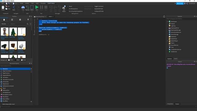 Roblox Scripting Basics | Functions & Returns смотреть онлайн