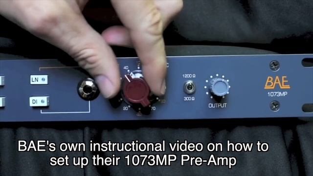 How To Set Up a 1073 Neve Style Pre Amp смотреть онлайн