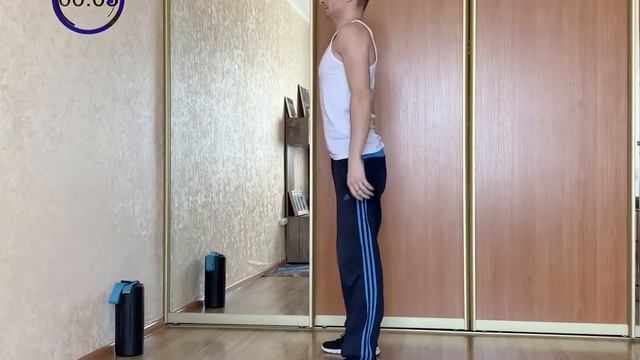 Табата тренировка | Для начинающих | Tabata workout for beginner | Workout home смотреть онлайн