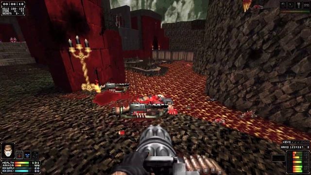 Brutal Doom [Expansion v21.12.3] - PATHOGEN: E1M7 - Pathogenic Nightmare | 4K/60 смотреть онлайн