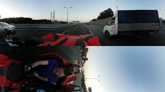 Тест-драйв Polaris slingshot VR360 смотреть онлайн