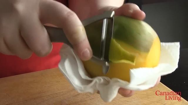 How To Peel And Cut A Mango