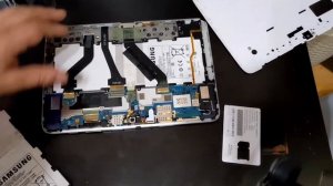 Samsung Galaxy note 10.1 замена аккумулятора.