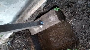 Фундамент из блоков 20х40 для  пристроя 2х3м