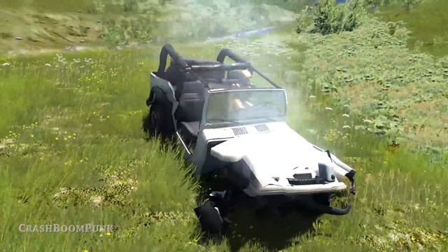 Street Racing Crashes #11 - BeamNG Drive | CrashBoomPunk