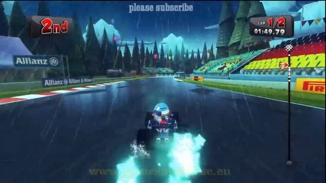 F1 Race Stars | PS3 | Gameplay смотреть онлайн