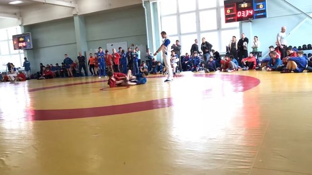 31.03.18_Первенство Москвы по Самбо_Зыков (Барсы) - Кебедов (Самбо-70)_46 кг смотреть онлайн