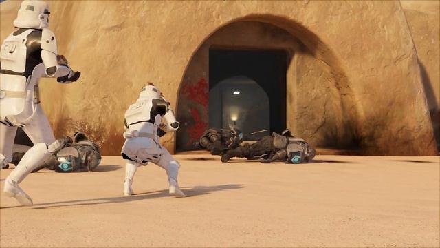 Combine Vs Stormtroopers - HALF LIFE ALYX NPC Wars