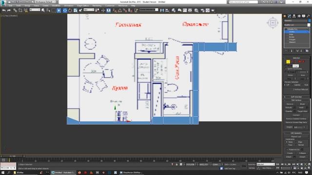 Создание планировки квартиры в 3D Max - урок первый смотреть онлайн