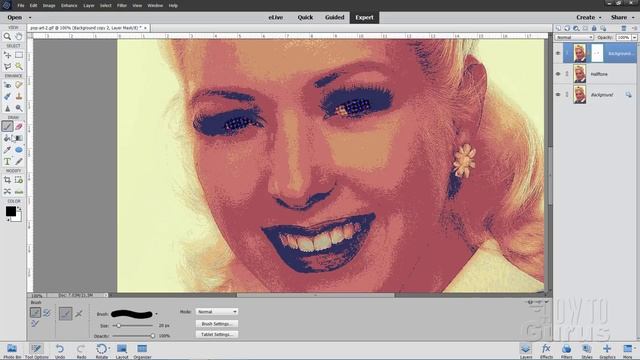 How You Can Make a Pop Art Design Portrait using Photoshop Elements смотреть онлайн